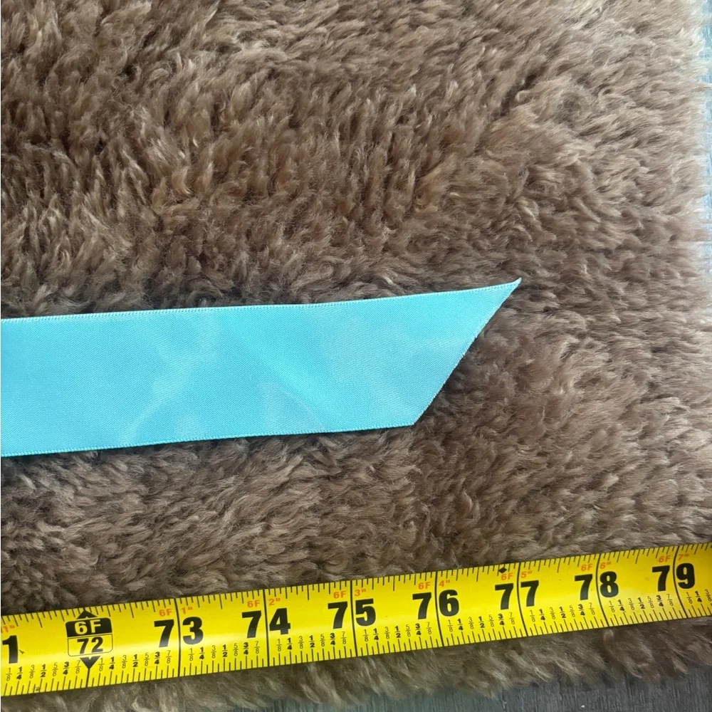 Elegant Turquoise Sash with Rhinestone Detailing
